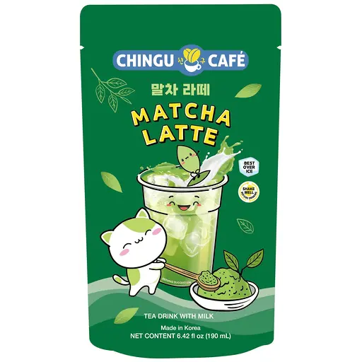 CHINGU BVG MATCHA LATTE 190mlX40 SUP