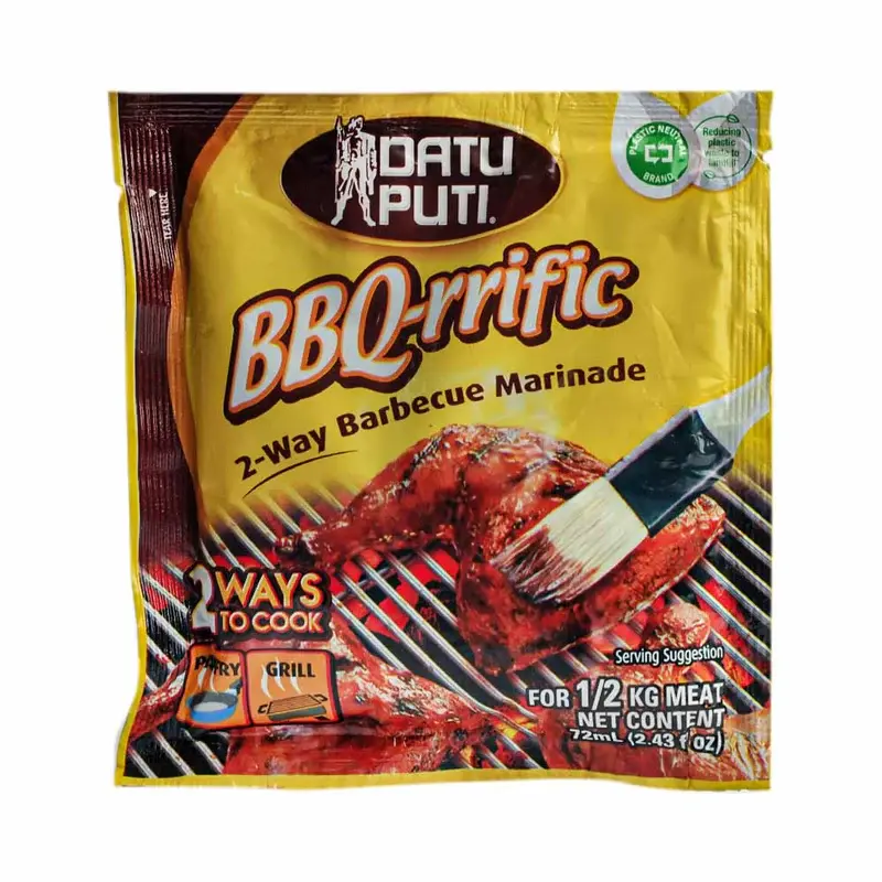 Datu Puti BBQrrific 36x72ml
