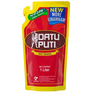[NAI] DATU PUTI Soy Sauce 12X1L SUP