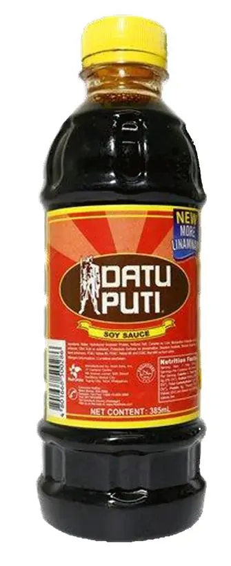 DATU PUTI Soy Sauce PET 24x385ml
