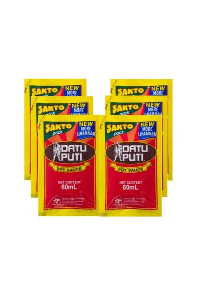 DATU PUTI Soy Sauce - SAKTO 144x60ml