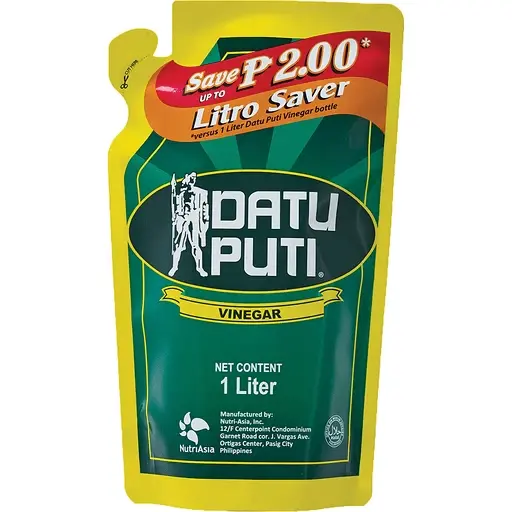 DATU PUTI White Vinegar 12x1L SUP