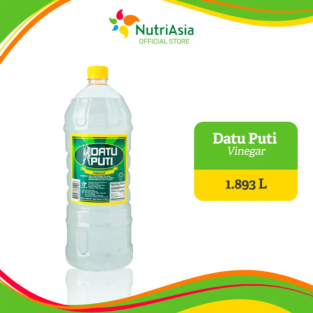 DATU PUTI White Vinegar -1.893Lx8 PET