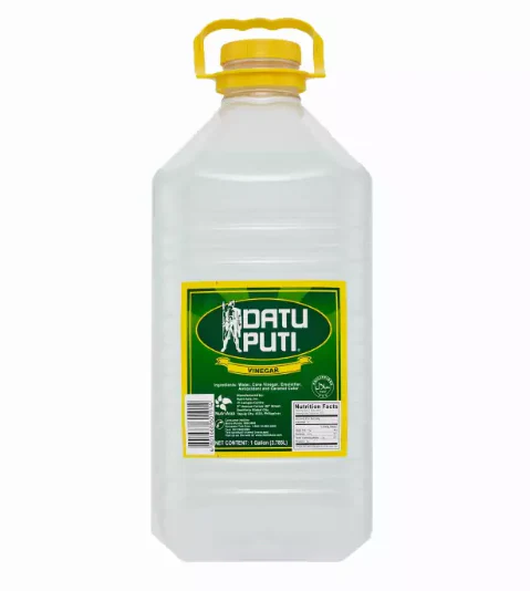 DATU PUTI White Vinegar - 3.785Lx4 PCON