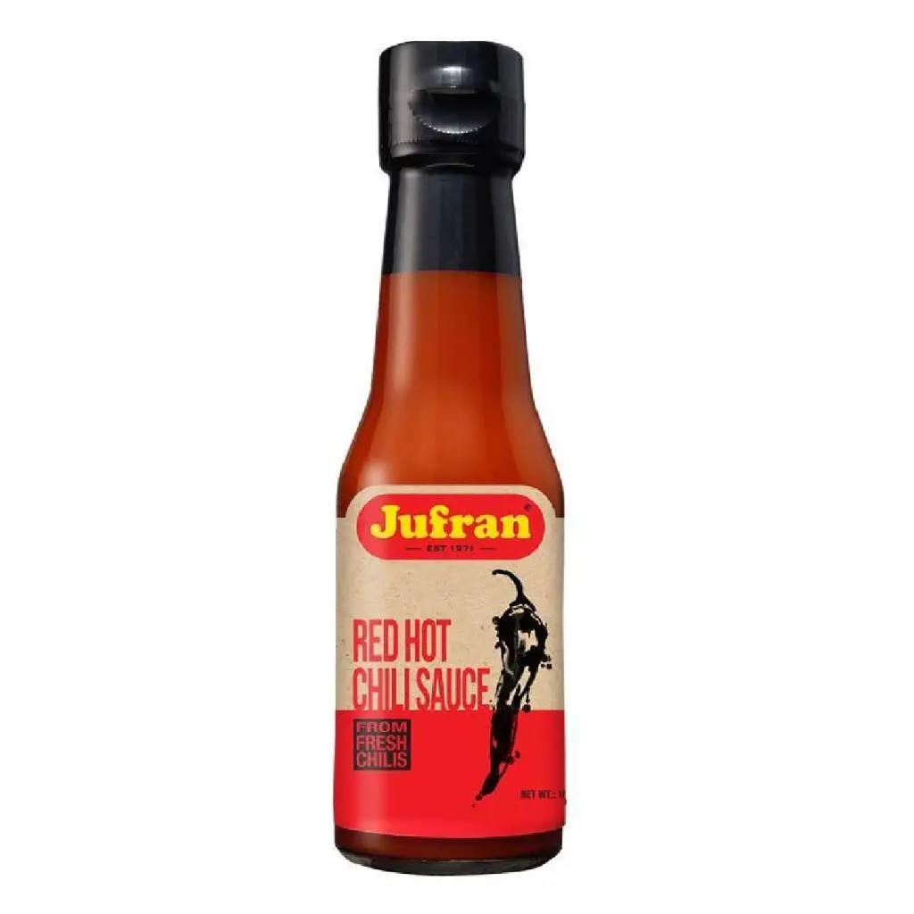 JUFRAN Red Hot Chili Sauce 24X165g