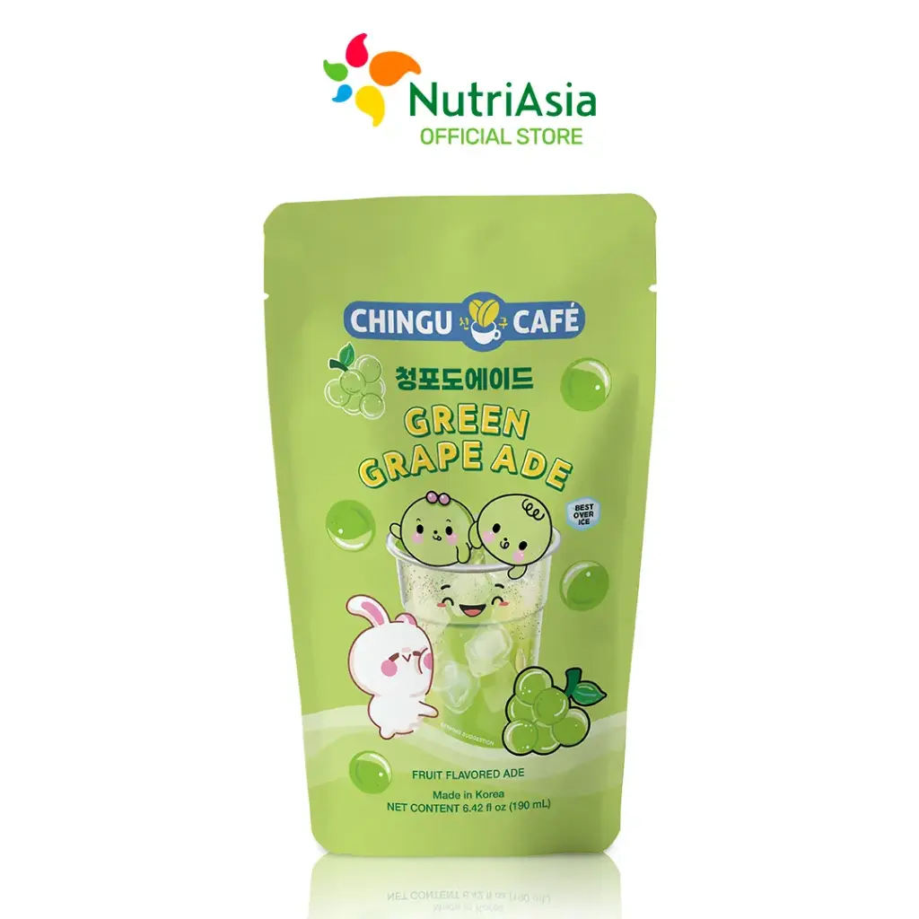 [NAI] CHINGU BVG GREEN GRAPE ADE 190mlX40 SUP