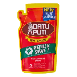 [NAI] DATU PUTI Soy Sauce -30x340ml REFILL